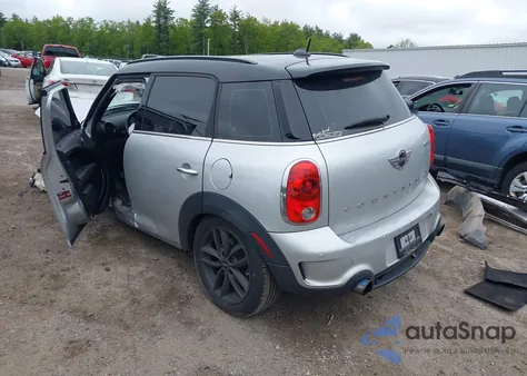 2013 Mini Countryman Cooper S z USA, uszkodzony, nr VIN WMWZC5C5XDWM16401